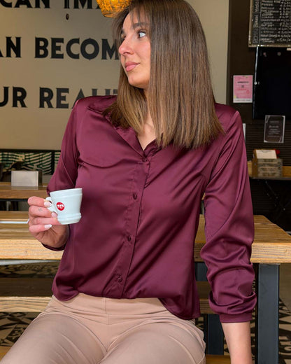 Camicia raso