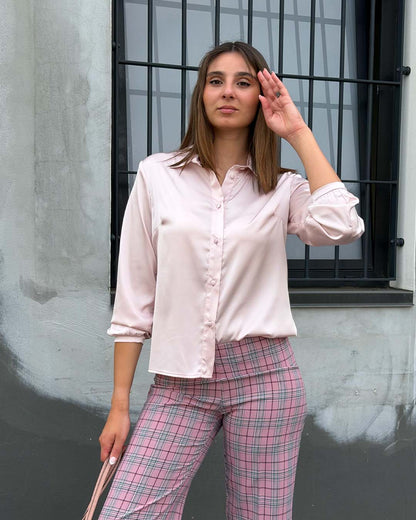Camicia raso