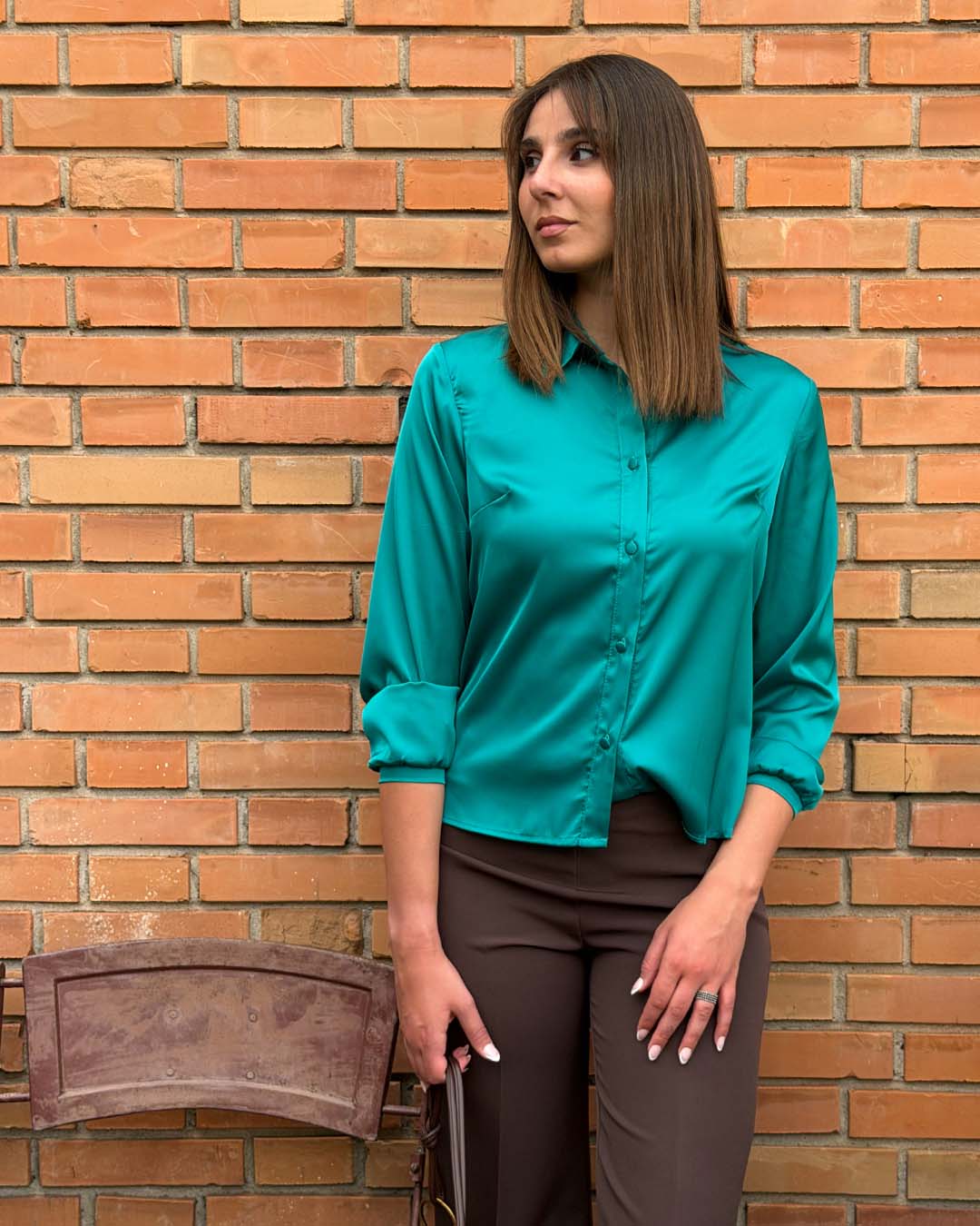 Camicia raso