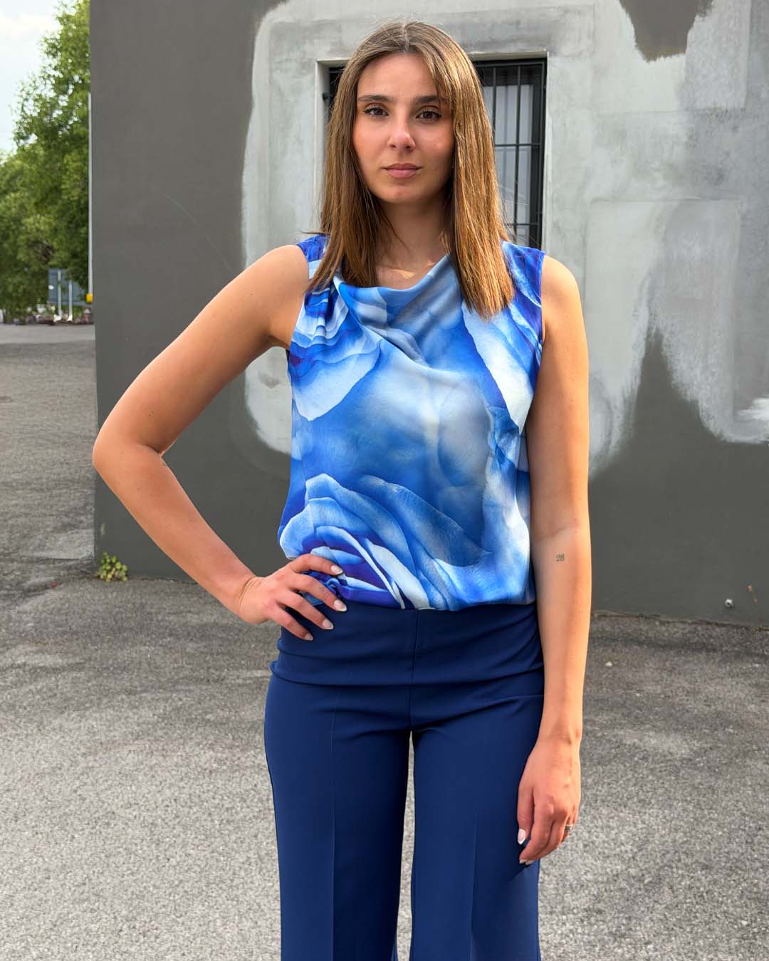 Blusa rose