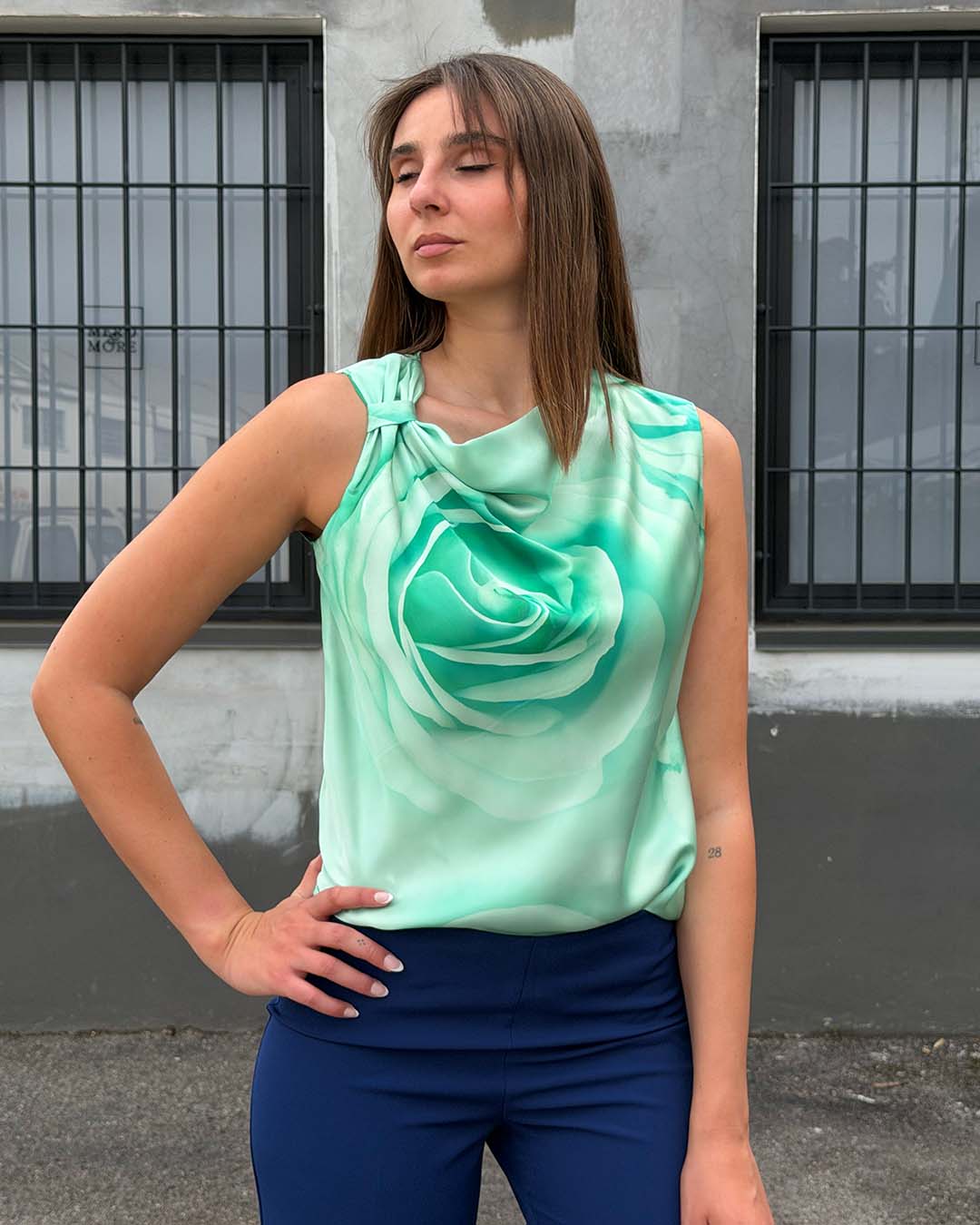 Blusa rose